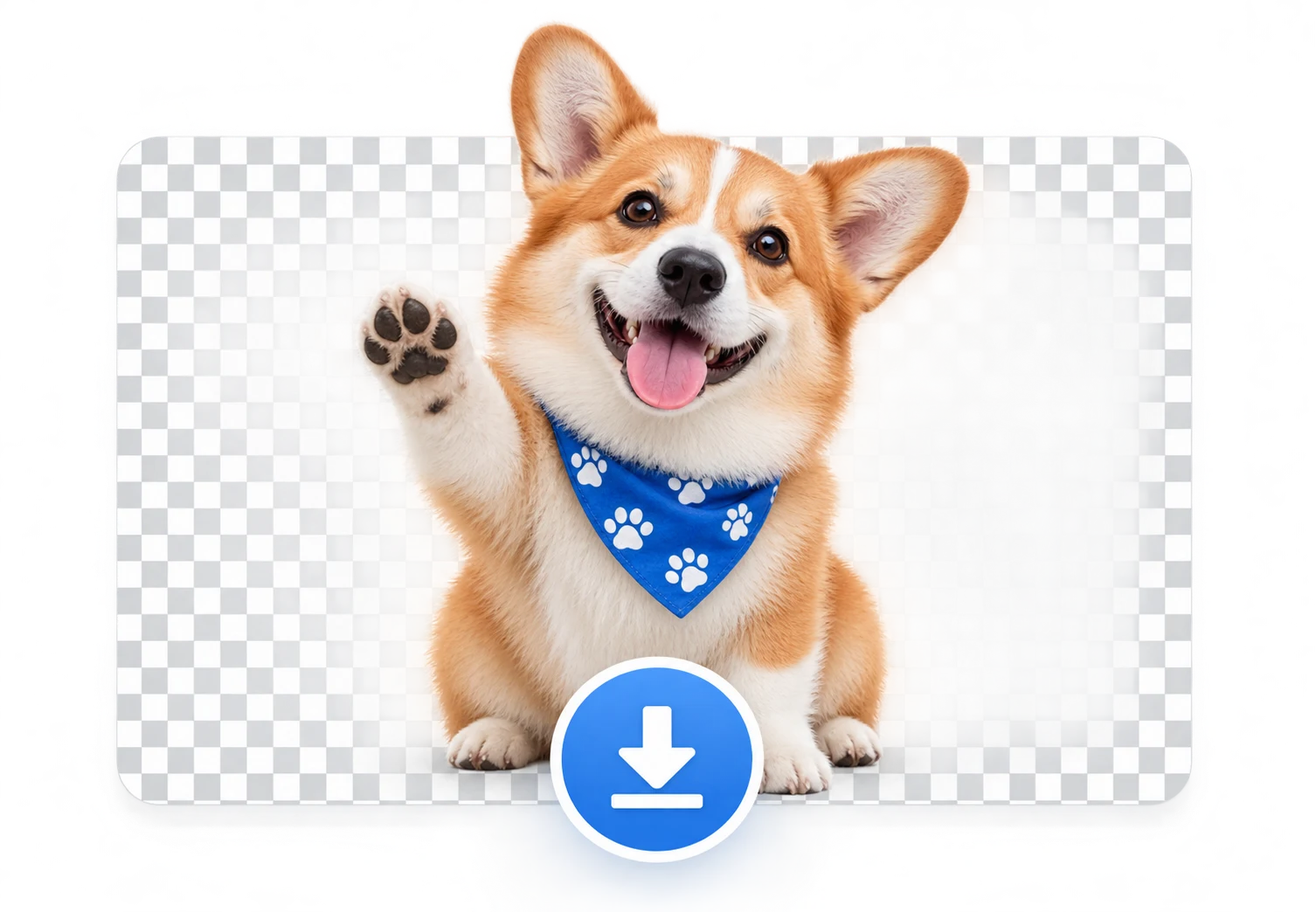 Download the finished transparent image